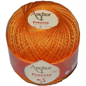Anchor Freccia  Ovillos Colorados para Crochet  gr. 50-  n. 6